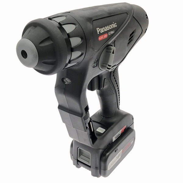 ☆未使用品 Panasonic パナソニック 14.4V/18V 充電マルチハンマードリル EZ78A1LS2GTB バッテリ2個 充電器 ライト ケース136314 - 4