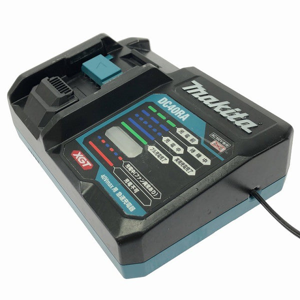 ☆中古品☆makita マキタ 純正 40Vmax用 急速充電器 DC40RA リチウムイオンバッテリー用 リチウムイオン電池用130825 - 5