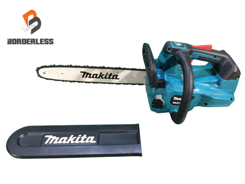 ☆比較的綺麗☆makita マキタ 18V＋18V 36V 充電式チェンソー MUC356D 本体のみ 350mm 造園 伐採131405