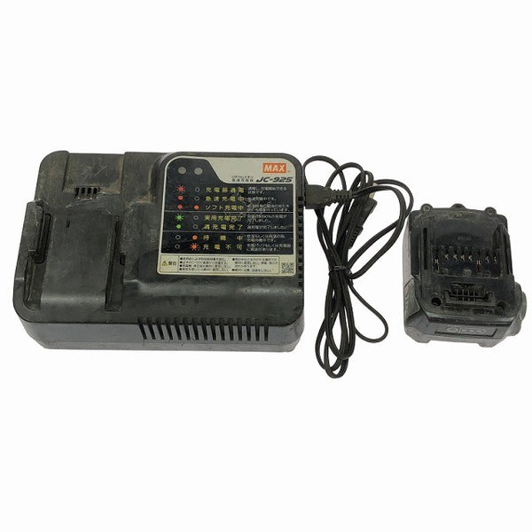 ☆中古品☆MAX マックス 14.4V 充電式鉄筋結束機 ツインタイア RB-440T バッテリ1個(4.0Ah) 充電器 ケース付 ツインタイヤ137864 - 10