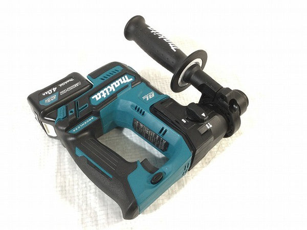 ☆未使用品☆makita マキタ 10.8V 充電式ハンマドリル HR166DSMX バッテリ2個(4.0Ah) 充電器 ケース付 コードレス ハンマードリル134206 - 6