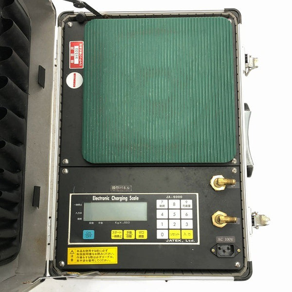 ☆中古品☆ROBINAIR ロビネア エレクトロチャージングスケール JA-6000 冷媒計量器 エレクトロニックチャージャー はかり136165 - 5