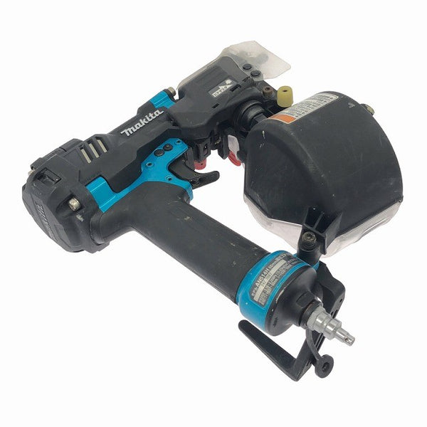 ☆比較的綺麗☆makita マキタ 50mm 高圧 エア釘打機 AN514HM ケース付 エア釘打ち機 ロール釘打機 コイルネイラ135784 - 7