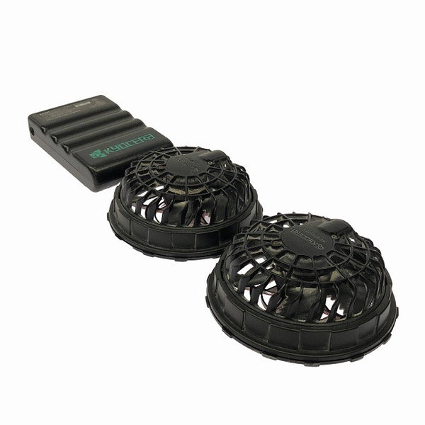 ☆中古品セット☆BURTLE バートル 13V エアークラフト専用バッテリー AC260 ファンユニット AC271 ファンケーブル＋ACアダプタ付128632 - 5