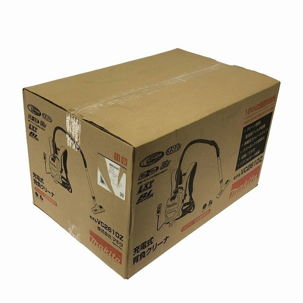 ☆未使用品☆makita マキタ 18V 充電式背負クリーナー VC261DZ 掃除機 集じん機115477 - 4