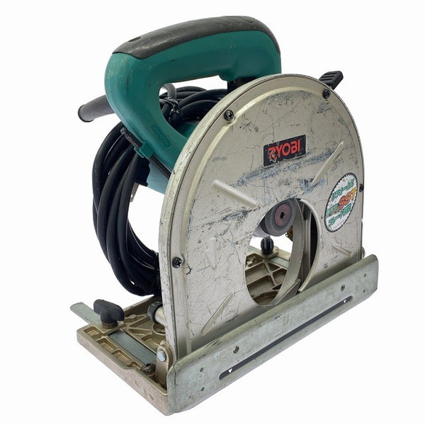 ☆中古品☆RYOBI リョービ 165mm キワ切りカッタ(ブレーキ付) KW-300D 刃付 マルノコ 丸ノコ 丸のこ 木工用 切断機128785 - 2