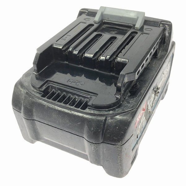 ☆中古品※48回☆makita マキタ 40Vmax 2.5Ah 純正 リチウムイオンバッテリー BL4025 残量表示付 雪マーク138084 - 4