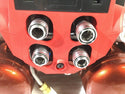 ☆極美品☆MAX マックス 常圧/高圧 スーパーエアコンプレッサー AK-HL1110E2 赤/レッド 100V 8L エアーコンプレッサー131409 - 6