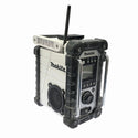 ☆中古品☆ makita マキタ 充電式ラジオ MR107 本体のみ 白/ホワイト 屋外作業 屋内作業 音楽 BGM 防災 電動工具 ※コメント必読 - 3