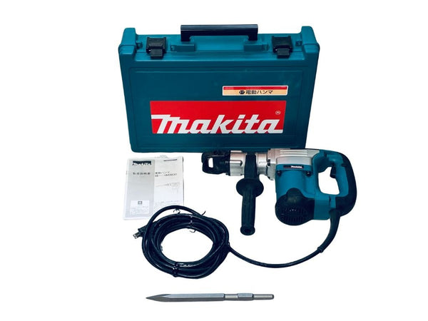 ☆比較的綺麗☆makita マキタ 100V 電動ハンマー HM0830 ケース付 コンクリートブレーカー はつり機 ハツリ機 斫り機 破砕 粉砕133459 - 10