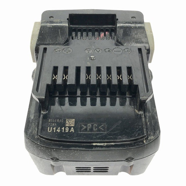 ☆中古品☆HITACHI 日立工機 18V 4.0Ah 純正 蓄電池 BSL1840 リチウムイオンバッテリー リチウムイオン電池 充電池114806 - 7