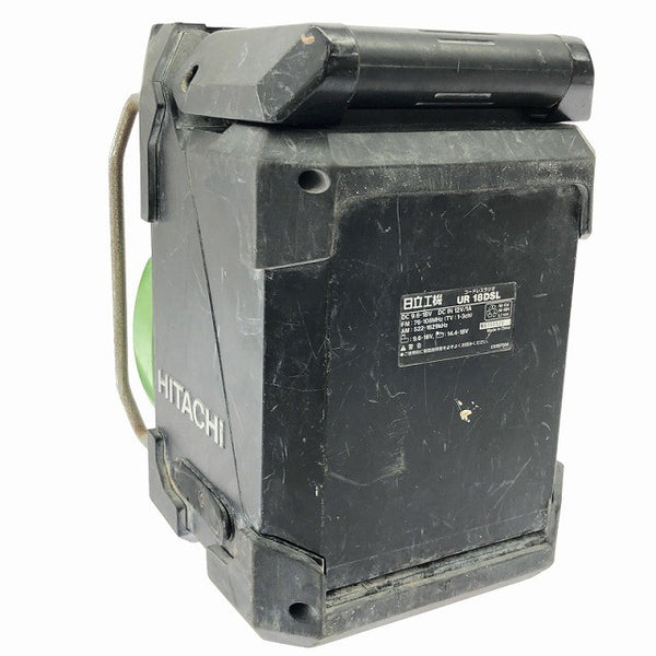 ☆中古品☆HITACHI 日立工機 9.6～18V コードレスラジオ UR18DSL バッテリ1個(BSL1430)付 防災 キャンプ アウトドア131951 - 5