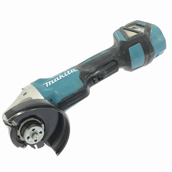 ☆中古品☆makita マキタ 18V 100mm 充電式ディスクグラインダー GA418D 砥石付き コードレス ディスクサンダー 研磨機 切断128480 - 3