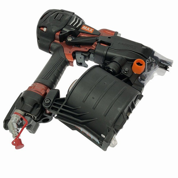 ☆未使用品☆ MAX マックス 75mm 高圧釘打機スーパーネイラ HN-75N4(D)-R AEROSTAR/エアロスター マイスターレッド135088 - 5