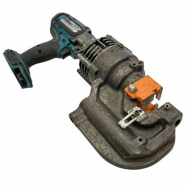 ☆中古品☆ OGURA オグラ 18V コードレスパンチャー N209WDS 本体+パーツ+ケース 切断 鉄工 充電式 油圧式パンチャー128083 - 5