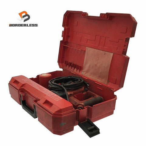 ☆中古品☆HILTI ヒルティ 100V ハンマードリル TE18-M キータイプチャック＋ケース付 SDSプラス コード式 ハンマドリル 穴あけ117396