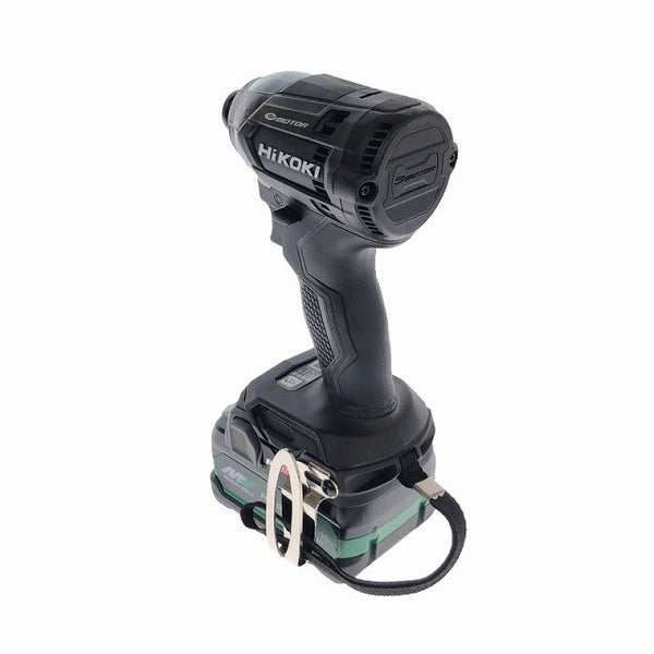 ☆未使用☆HiKOKI ハイコーキ コードレスインパクトドライバ WH18DC(2XPBZ) 黒 バッテリー2個(BSL36A18X) 充電器 ケース付124997 - 7