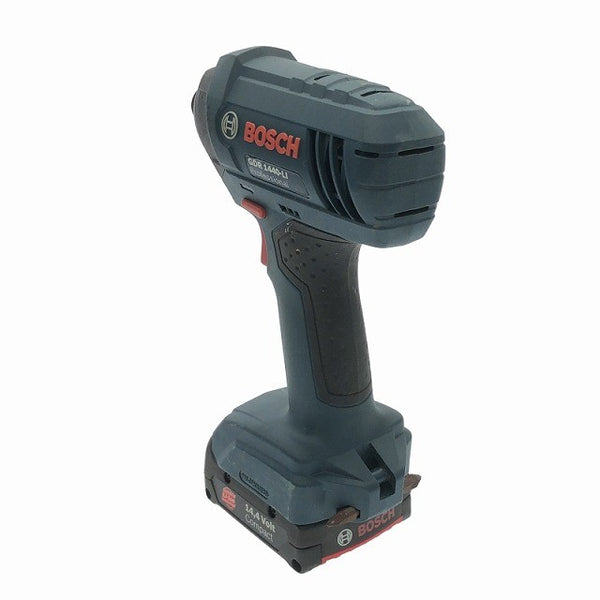 ☆中古品☆ BOSCH ボッシュ 14.4V コードレスインパクトドライバ GDR1440-LI 本体+バッテリー1個+パーツ+ケース - 7
