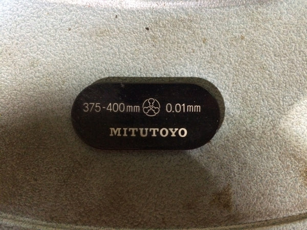 ☆中古品3点セット☆MITUTOYO ミツトヨ 外側マイクロメーター 375-400mm 400-425mm 425-450mm 測定工具131470 - 7