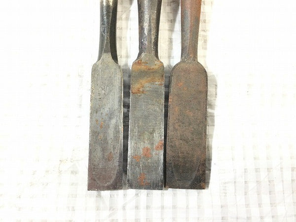 ☆中古品☆のみ ノミ たたき鑿 合計6点セット ハンドツール 大工道具130741 - 7