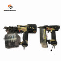 ☆中古品2点セット☆HITACHI 日立工機 高圧 仕上釘打機 NT55HM2 ロール釘打機 NV90HMC フィニッシュネイラ エア釘打機 エア工具134994 - 1