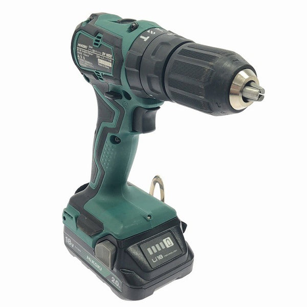 ☆比較的綺麗 中古品☆HiKOKI ハイコーキ 18V 13mm コードレス振動ドライバドリル DV18DD オマケ付き♪ 充電式ドライバドリル138085 - 3