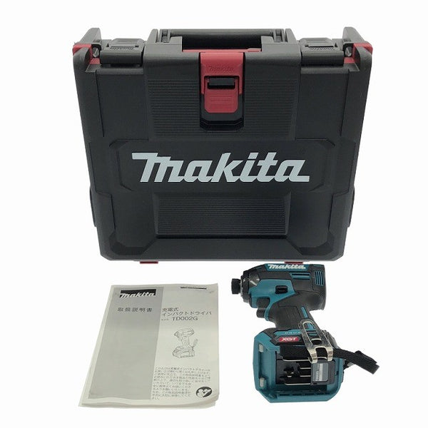 ☆極美品☆makita マキタ 40Vmax 充電式インパクトドライバー TD002G 青/ブルー 本体＋ケース付 コードレス バッテリー式 - 3