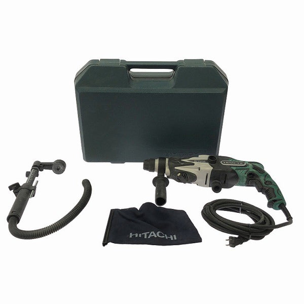 ☆比較的綺麗です☆HITACHI 日立工機 100V 24mm 集じんロータリハンマドリル DH24PD3 ケース付き 穴あけ 電動工具129556 - 3