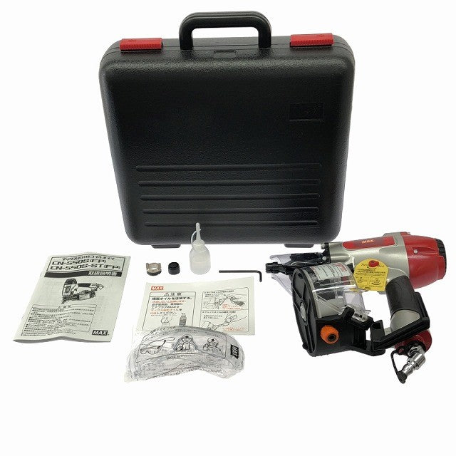 ☆未使用品☆ MAX マックス 50mm 常圧 エア釘打機 CN550(FP) ケース付