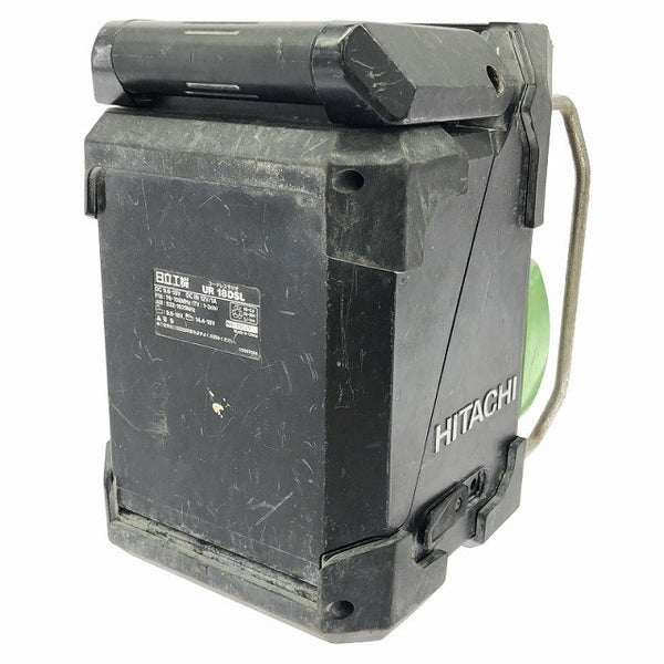 ☆中古品☆HITACHI 日立工機 9.6～18V コードレスラジオ UR18DSL バッテリ1個(BSL1430)付 防災 キャンプ アウトドア131951 - 4