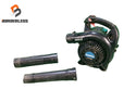 ☆中古品☆makita マキタ エンジンブロワ集じん機 EUB4250 ノズル付 エンジン式 ブロワー集じん機 送風機 集塵機 造園130528 - 1