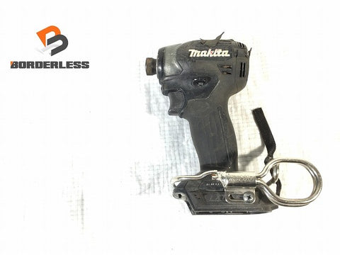 ☆中古品☆makita マキタ 18V 充電式インパクトドライバー TD173DZB ブラック/黒色 コードレス 締め付け129021