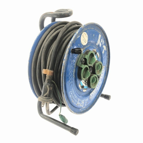 ☆中古品☆HATAYA ハタヤ 畑屋 100V 30m サンデーレインボーリール SG-30K 屋外用 防雨型 電工ドラム コードリール 延長コード118896 - 2