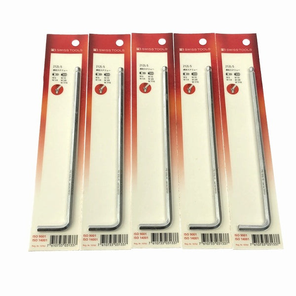 ☆未使用品138本セット☆PB スイスツールズ ロング六角棒レンチ 0.89mm～6mm 六角レンチ L字型レンチ ハンドツール110858 - 6