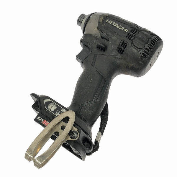 ☆中古品☆HITACHI 日立工機 14.4V コードレスインパクトドライバー WH14DDL2 黒/ブラック 本体のみ 充電式 バッテリー式131928 - 5