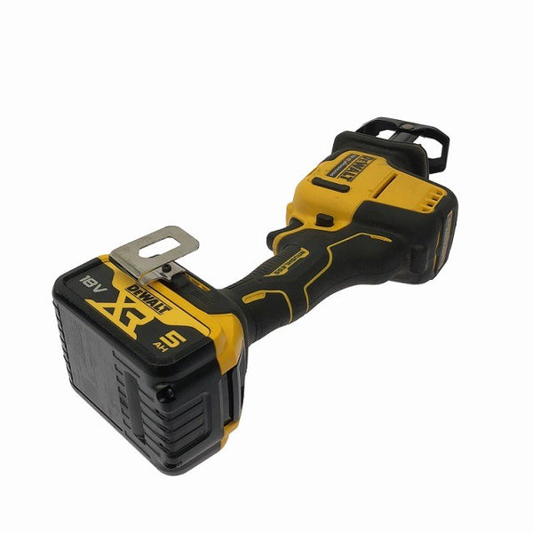 ☆中古品☆DEWALT デウォルト 18V コンパクトレシプロソー DCF887M2 バッテリ2個(5.0Ah) 充電器 ケース付 充電式 コードレス129035 - 4