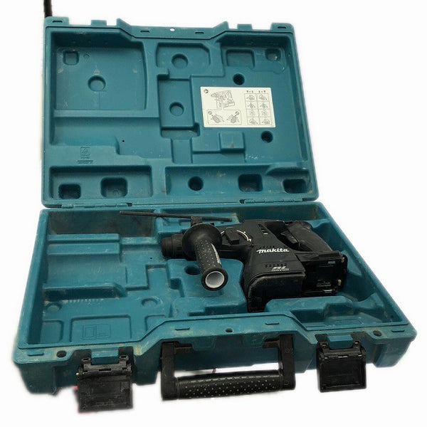 ☆比較的綺麗☆makita マキタ 18V 24mm 充電式ハンマドリル HR244D ケース付き ハンマードリル 穴あけ 下穴 穿孔 コードレス132094 - 2
