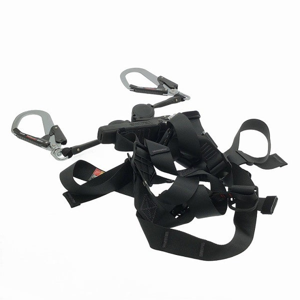 ☆比較的綺麗 コメント必読☆Tajima タジマ Mサイズ ランヤード一体型フルハーネス A1GSMER-WL2BK ハーネスGS M 黒 ER150113505 - 3