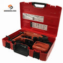 ☆中古品 HILTI ヒルティ 21.6V 充電式鋲打ち機 BX3-L-22 バッテリ1個(2.5Ah) 充電器 ケース 鋲打機 コンクリートネイラー ピン打機133998 - 1