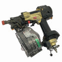 ☆中古品☆HITACHI 日立工機 50mm 高圧 ロール釘打機 NV50HMC 金/ゴールド ロール釘打ち機 エア釘打機 エア釘打ち機 コイルネイラ131775 - 2