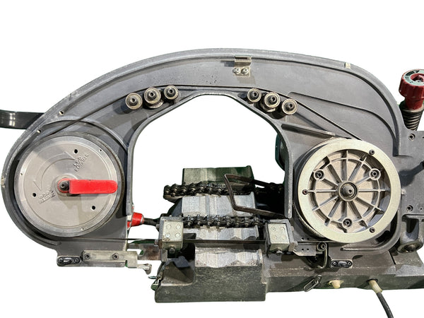 ☆中古品☆ASADA アサダ 100V 180mm バンドソー ビーバー6 BEAVER6 コード式 帯鋸切断機 パイプ切断機 鉄工用 配管工具128652 - 9