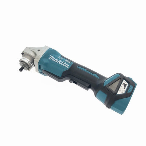☆未使用品☆ makita マキタ 18V 100mm 充電式グラインダー GA418DZ サイドグリップ付き 変速ダイヤル パドルスイッチタイプ125744 - 0