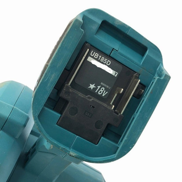 ☆中古品☆makita マキタ 18V 充電式ブロワー UB185D 本体＋ノズル付 コードレス バッテリー式 ブロアー 送風機118891 - 9