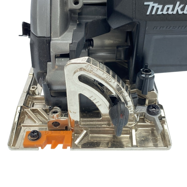 ☆比較的綺麗☆makita マキタ 165mm 40Vmax 充電式マルノコ HS001GRDXB 黒/ブラック バッテリー2個(40Vmax 2.5Ah) 充電器 ケース付111790 - 8