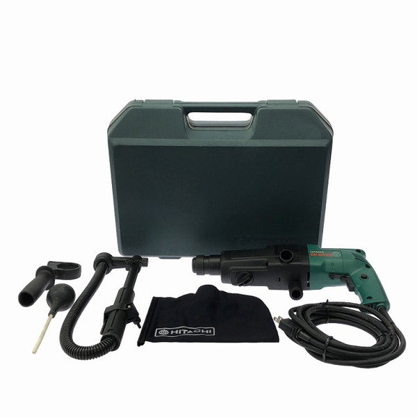 ☆美品☆HITACHI 日立工機 100V ロータリーハンマドリル DH24VD 電動工具 ハンマードリル 穴あけ 破砕130749 - 3