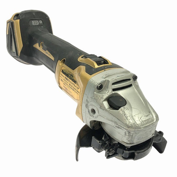 ☆中古品☆makita マキタ 18V 100mm 充電式ディスクグラインダ GA404D 100周年 バッテリ1個(3.0Ah)充電器 パーツ ケース133482 - 5