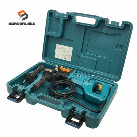 ☆中古品☆makita マキタ 100V 170mm ダイヤコア震動ドリル 8406C ケース付 ダイヤモンドコアドリル コアードリル 電動工具136648