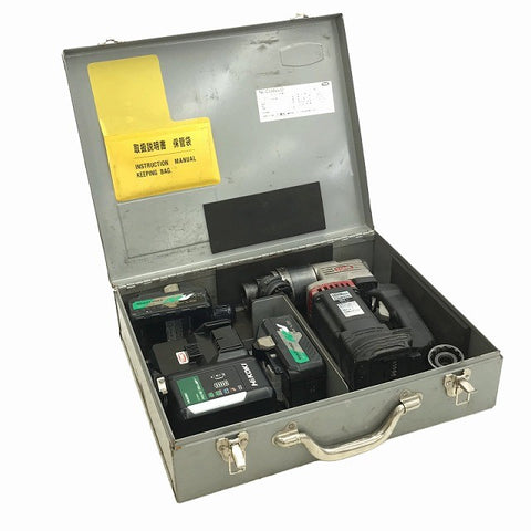 ☆中古品☆TONE トネ 36V コードレスシャーレンチ CSM220 マルチボルトバッテリー2個(BSL36B18)充電器 ケース付 充電式シャーレンチ137015 - 0