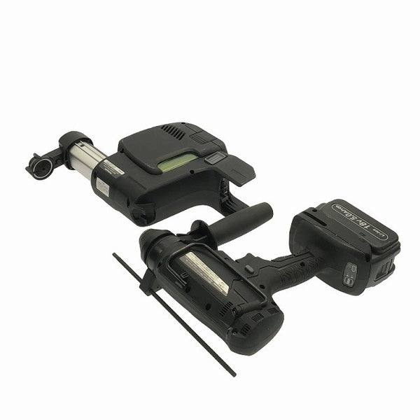 ☆未使用品☆Panasonic パナソニック 18V 充電ハンマードリル EZ1HD1J18V-B バッテリー2個+充電器 集じん付123661 - 7