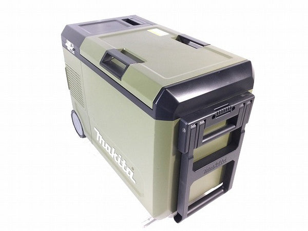 ☆美品☆makita マキタ 40Vmax 充電式保冷温庫 CW004GZO オリーブ ACアダプタ シガーソケット ベルト付 クーラーボックス117732 - 3